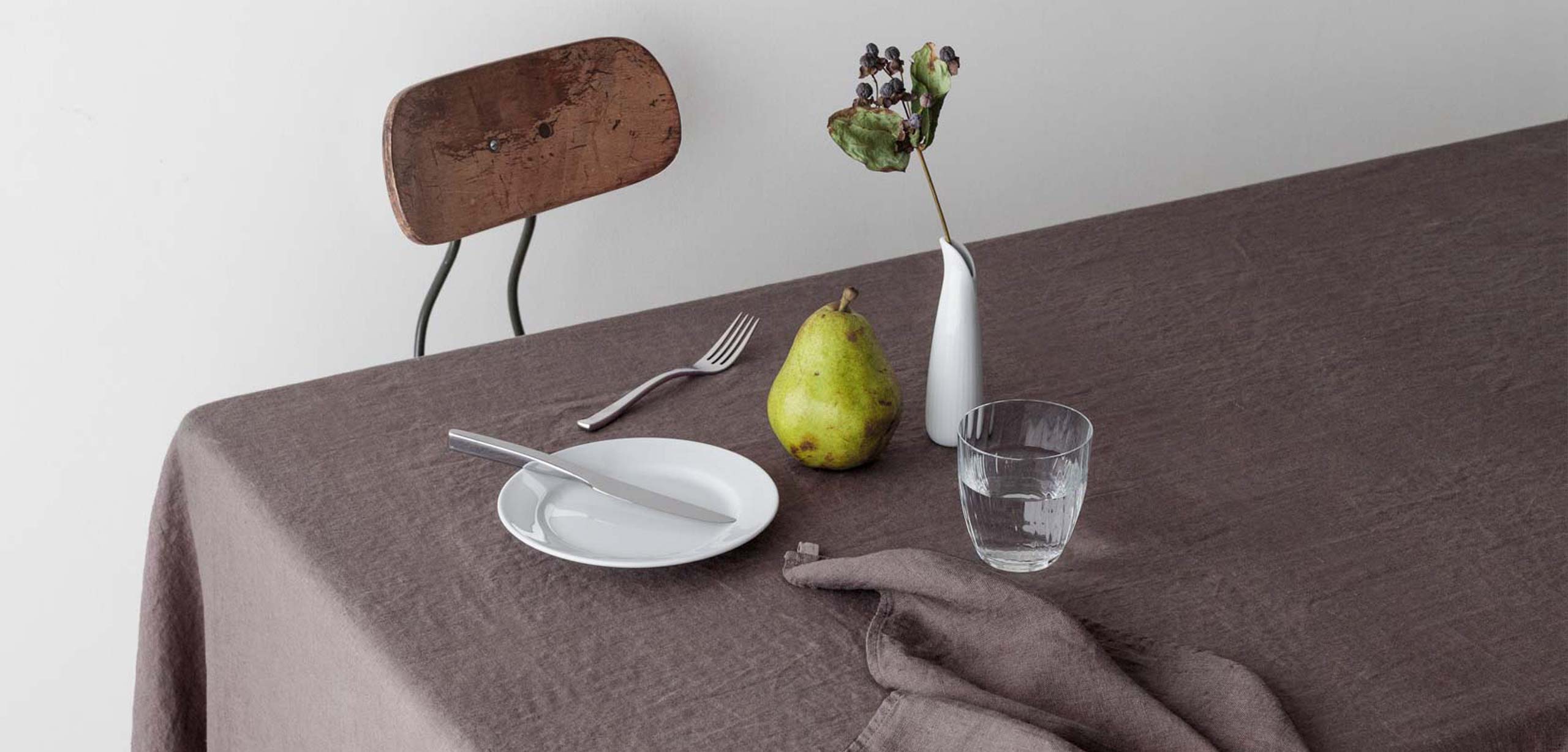 キッチンクロスと食器のイメージ